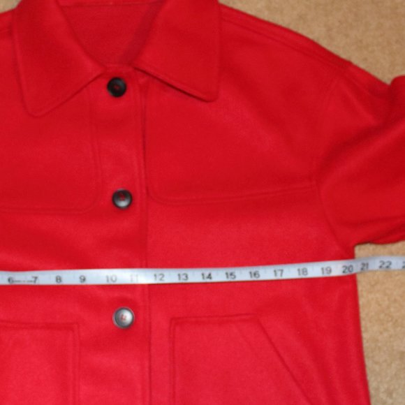 Shein Jacket - Sz Med Red - Picture 3 of 4